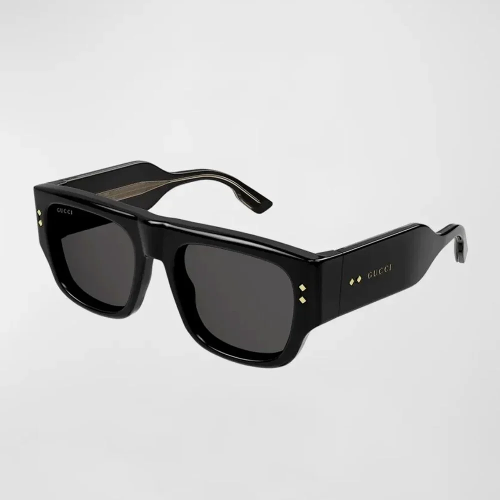 GUCCI Men's Oversized Rectangle Sunglasses